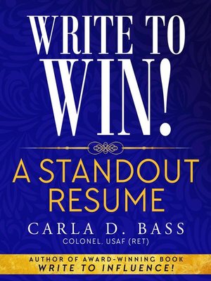 Write to Win! a Standout Resume - ebook
